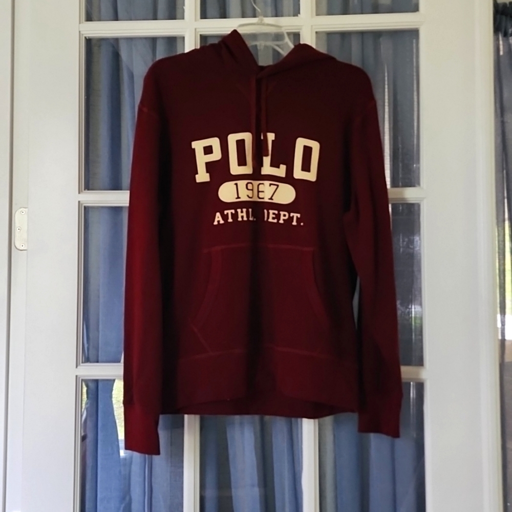 POLO by Ralph Lauren Maroon Hoodie